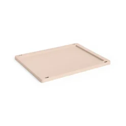 HAY Colour Crate lock plastic medium, Powder Beige Clearance
