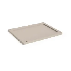 HAY Colour Crate lock plastic medium, Warm Grey Discount