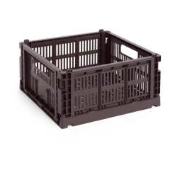 HAY Colour Crate M Square 29.5x29.5 cm, Bordeaux Red Online