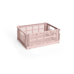 HAY Colour Crate M 26.5x34.5 cm, Blush Pink New