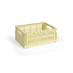 HAY Colour Crate M 26.5x34.5 cm, Light Yellow