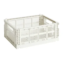HAY Colour Crate M 26.5x34.5 cm, Off- White Clearance