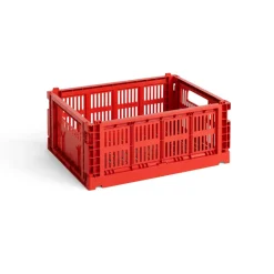 HAY Colour Crate M 26.5x34.5 cm, Red Clearance
