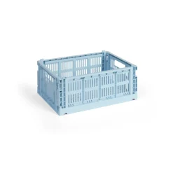 HAY Colour Crate M 26.5x34.5 cm, Soft Blue Clearance