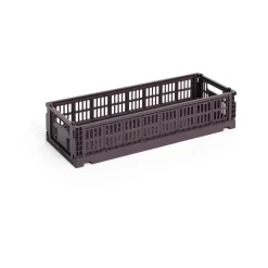 HAY Colour Crate Mini Oblong 13x34.5 cm, Bordeaux Red Online