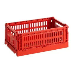 HAY Colour Crate S 17x26.5 cm, Red Outlet