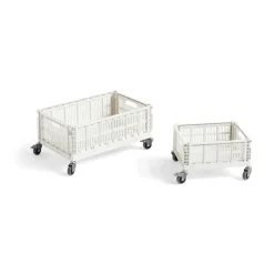 HAY Colour Crate wheels 4-pack, Large Grey Online