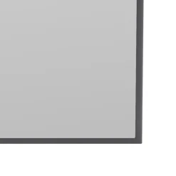 Montana Colour Frame mirror 46.8x46.8 cm, Coal Grey Clearance