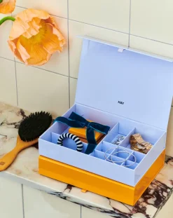 HAY Colour Storage jewelry box 23,2x16,1 cm, Egg yolk Yellow Discount