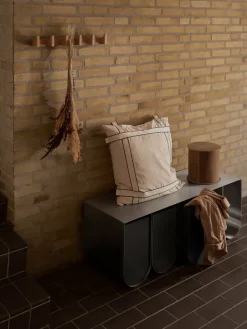 Kristina Dam Studio Column coat rack 49 cm, Light-oiled oak Beige Hot