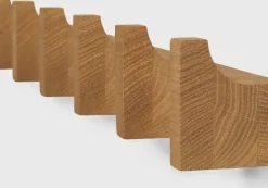 Kristina Dam Studio Column coat rack 49 cm, Warm oiled oak Beige Best
