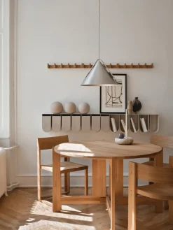 Kristina Dam Studio Column coat rack 49 cm, Warm oiled oak Beige Best