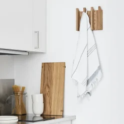 Kristina Dam Studio Column hanger, Oak lacquered Black Clearance