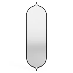 Swedese Comma Mirror oblong 135 cm, Ash stain Black Discount