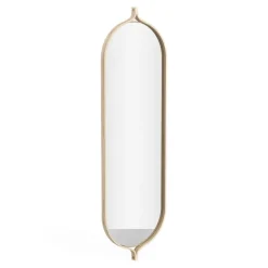 Swedese Comma Mirror oblong 135 cm, Ash laquered Beige Best