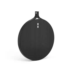 Swedese Comma Mirror round Ø40 cm, Ash oiled Black Discount