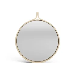 Swedese Comma Mirror round Ø40 cm, Ash lackered Beige Discount