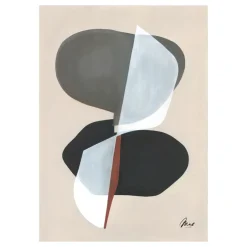 Paper Collective Composition 01 poster, 30x40 cm Grey
