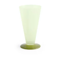 HAY Conical vase, Light green-dark lime, small Multi Hot