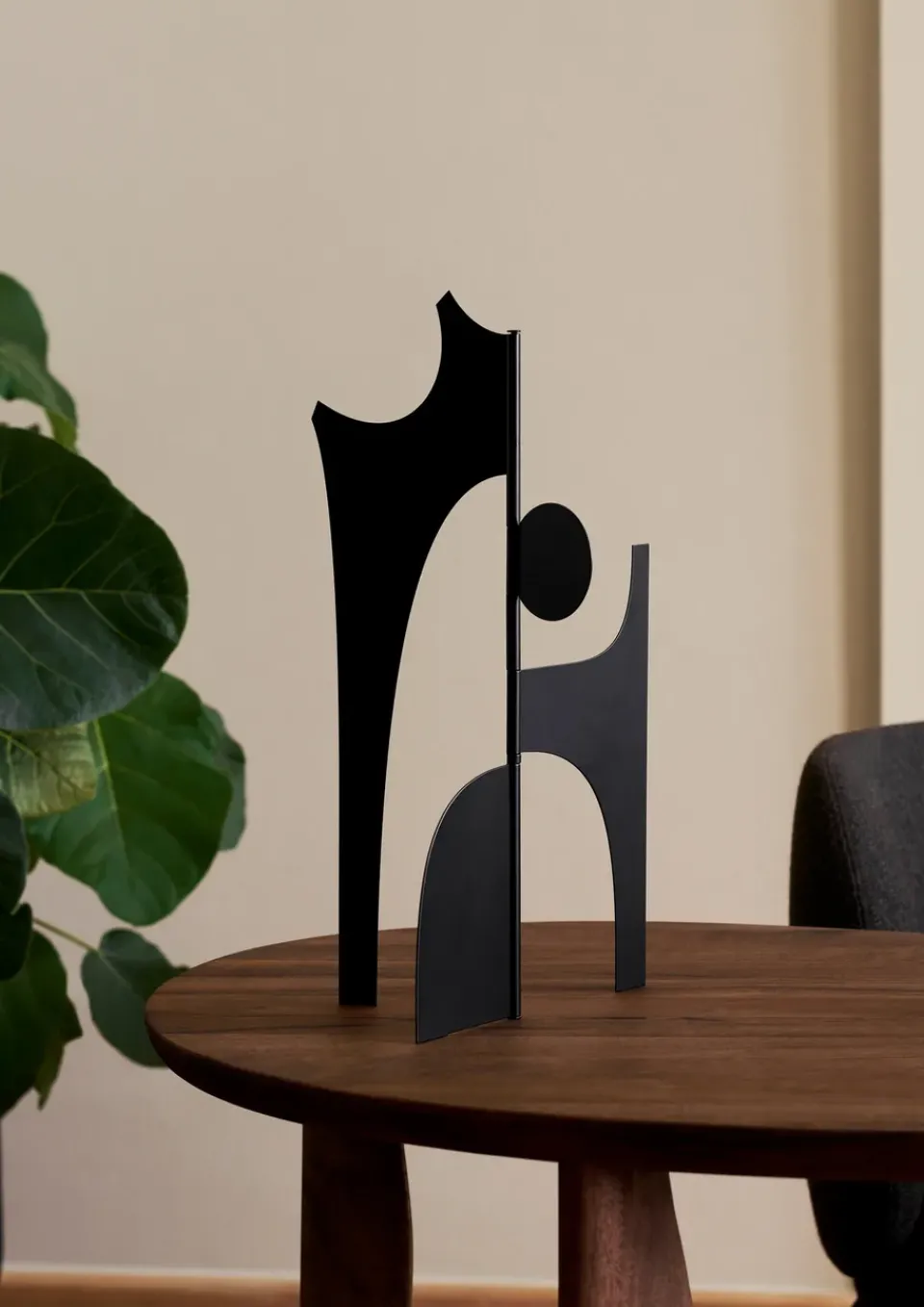 Ferm Living Contour decoration 20x42.7 cm, Black Discount