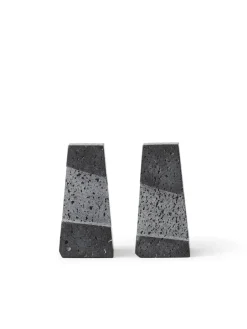 Audo Copenhagen Converge bookends, Lava stone Grey Online