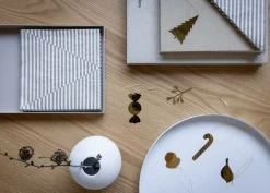 Cooee Design Cooee bauble brass 4-pack, Tree Gold-coloured Best