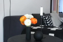 Cooee Design Cooee candle holder 21 cm, Black Outlet