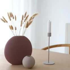 Cooee Design Cooee candle holder 21 cm, sand Beige