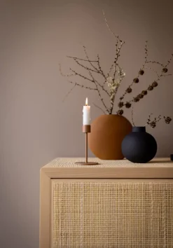 Cooee Design Cooee candle sticks 13 cm, Coconut Brown Online