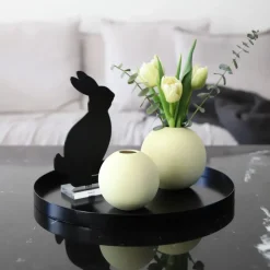 Cooee Design Cooee tray 30 cm round, Black Outlet