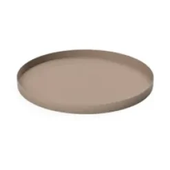 Cooee Design Cooee tray 30 cm round, Taupe Grey New
