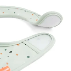 Done by deer Croco bib with Velcro 2-pack, Green Best