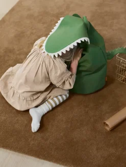 Ferm Living Crocodile storage basket 30x50 cm, Artichoke Green Online