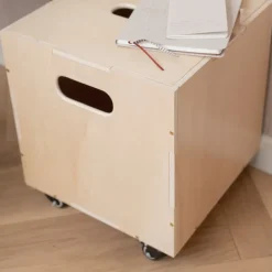 Nofred Cube Storage storage box, Birch Beige Best