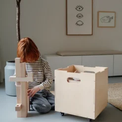 Nofred Cube Storage storage box, Birch Beige Best