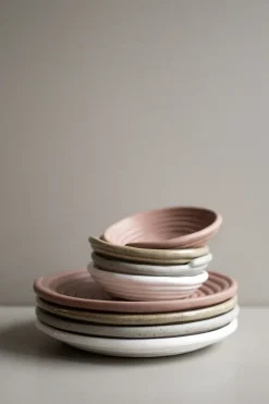 DBKD Curl bowl small Ø12 cm, Multi Brown Outlet