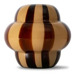 Byon Curlie vase 20 cm, Brown-beige BrownBeige New