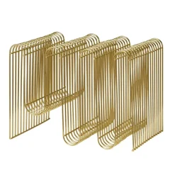 AYTM Curva newspaper stand, brass White Sale