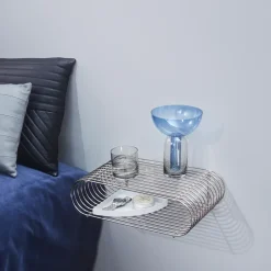 AYTM Curva shelf, silver Silver-coloured