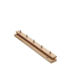 Fritz Hansen Cutter coat rack, Oak, 5 knobs Beige Online