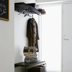 Fritz Hansen Cutter hat rack, lacquered oak Black Best