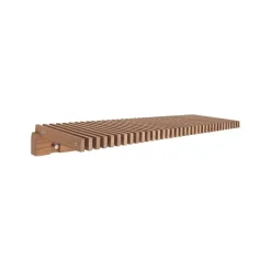 Fritz Hansen Cutter Wardrobe coat rack with shelf, Teak Brown New