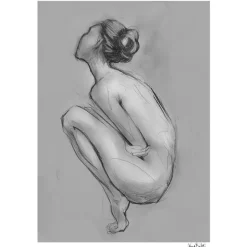 Anna Bülow Darkroom 2 poster, 50x70 cm GreyBlackWhite Clearance