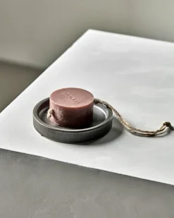 Meraki Datura soap dish Ø12.5 cm, Dark gray Grey Best