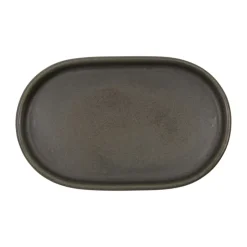Meraki Datura tray 12.5x20 cm, Dark gray Grey Online