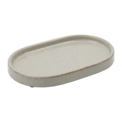 Meraki Datura tray 12.5x20 cm, Shellish Grey