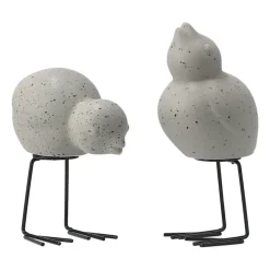 DBKD Swedish Birds Easter decoration 2-pack, mole dot Grey Outlet