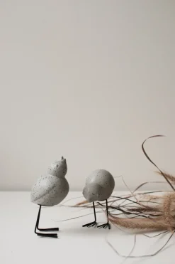 DBKD Swedish Birds Easter decoration 2-pack, mole dot Grey Outlet