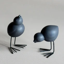 DBKD Swedish Birds Easter decoration 2-pack, Black Clearance