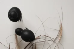 DBKD Swedish Birds Easter decoration 2-pack, Black Clearance